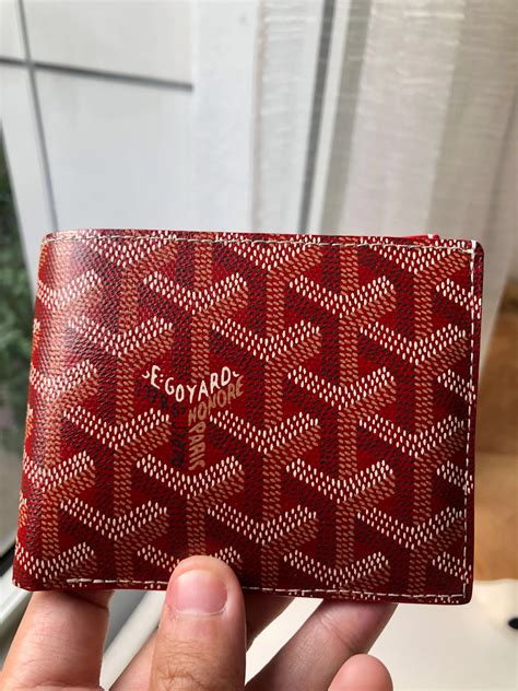 goyard mens card wallet|Goyard wallet price list.